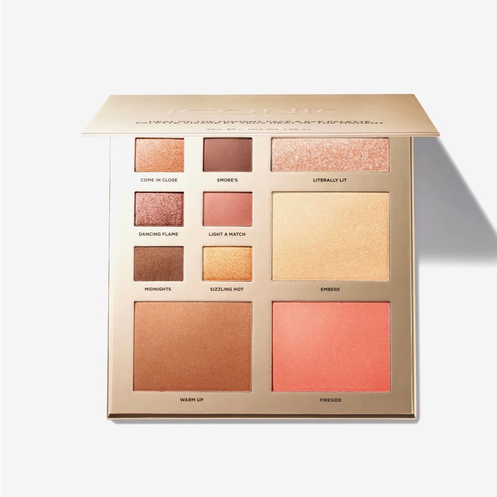 Iconic London Heat of the Moment face & eye palette